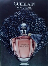 publicite papier  parfum