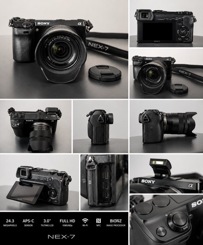 Sony alpha nex - nex-7, digital