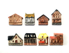 8 Fèves FAÇADES DE FRANCE