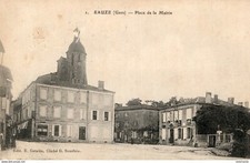 S5926 cpa 32 Eauze - Place de la Mairie