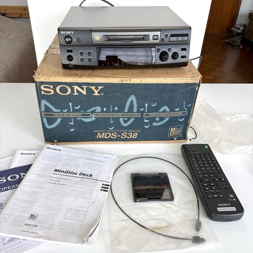 Sony mds s38 - mds-s38, minidisc