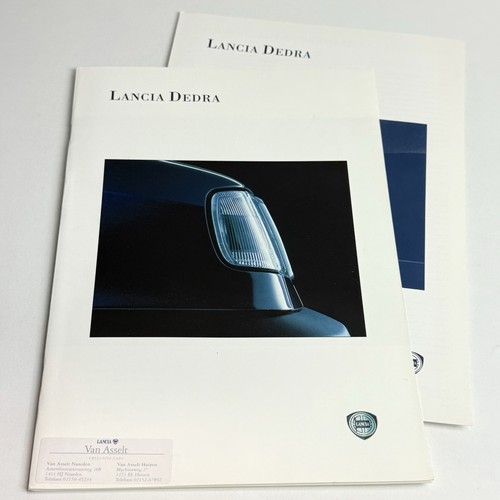 Lancia dedra 36p brochure - lancia,