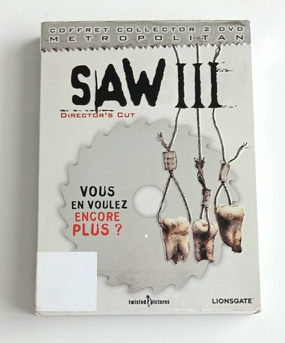 Saw director cut coffret - director's,