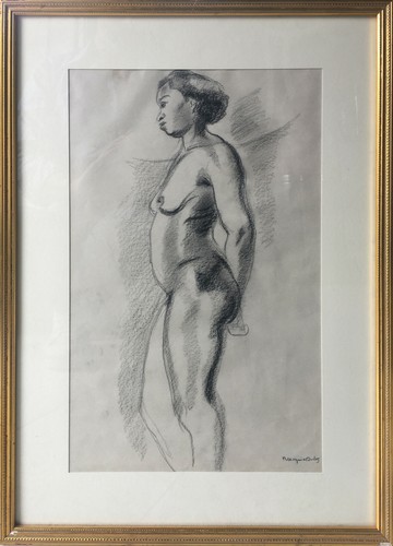 Tableau nue africaniste par - tableau, "nue