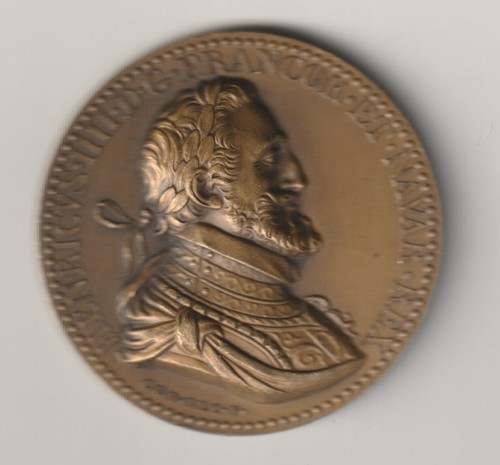 Médaille henry réunion - iv,