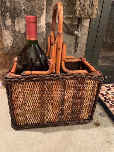 Vintage gift basket for - basket, large