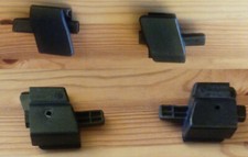 2 CROCHETS PATTE FIXATION PLAGE ARRIERE 307 SW PHASE 2  G + D forme trapeze