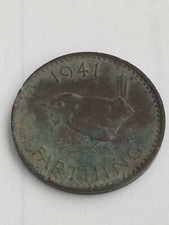 1941 great britain farthing - 1941,