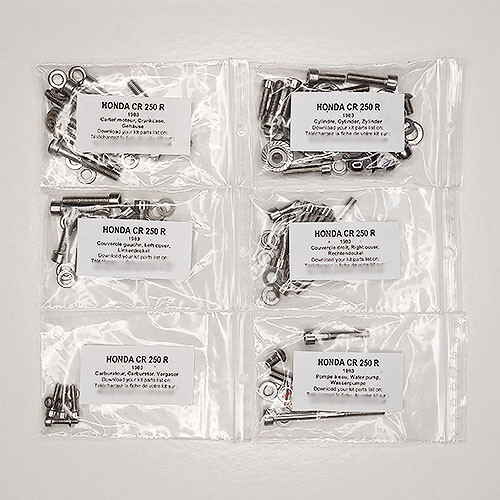 Honda 250 1983 kit - cr,