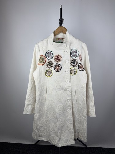 Desigual white mandala - white,