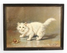 Léon huber lithographie - léon,