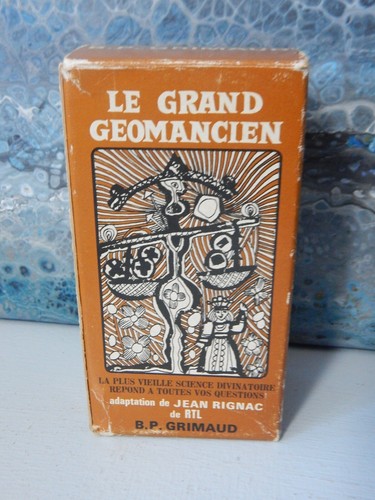Tarot grand geomantien - tarot, 1970
