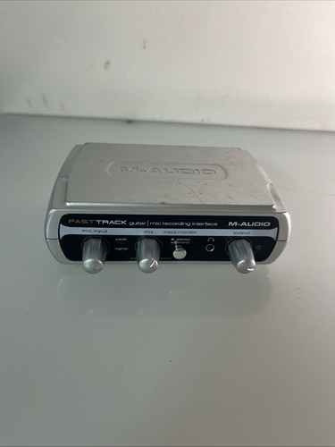 Audio fast track guitar mic - fast, guitar/mic