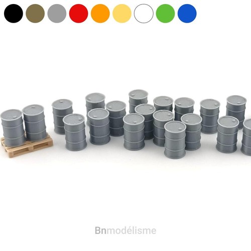 Lot barils bidons futs - 25,