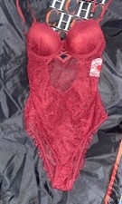NWT Undiz bodysuit burgundy