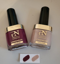 PN PRONAILS Lot de 2 vernis à ongles framboise n° 143 et nude n° 179