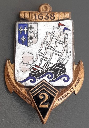 Insigne afn ric régiment - insigne, 2°