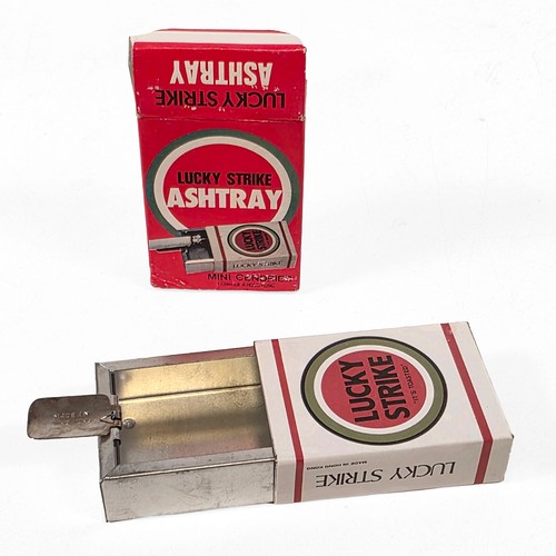Lucky strike cigarette ashtray - cigarette,