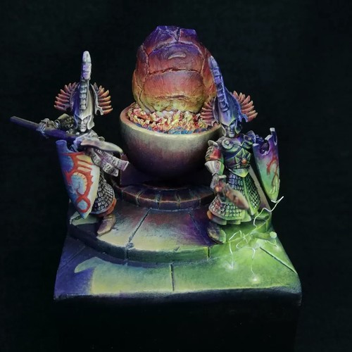 Diorama high elf warhammer - elf,