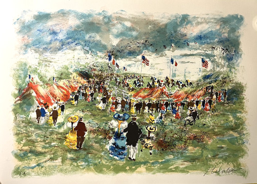 Urbain huchet lithographie - urbain,