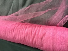 TULLE ROSE PAILLETE paillettes ROSE déco mariage au metre largeur 150 cm