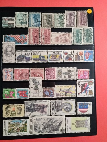 Lot timbre ceskoslovensko - lot, 39