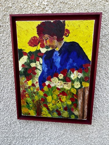 Tableau peinture huile - tableau,