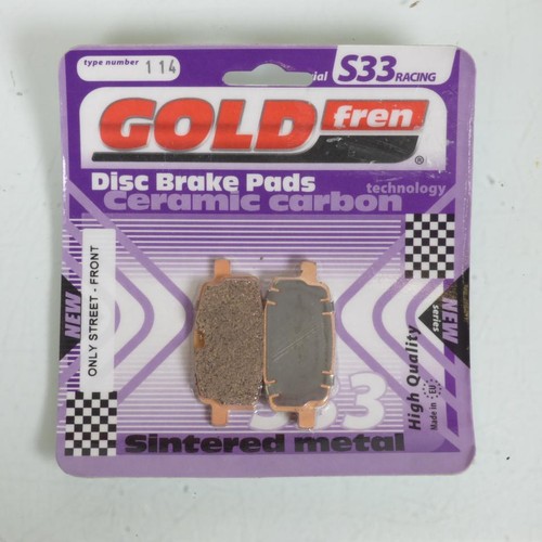 Plaquette frein gold - plaquette, fren
