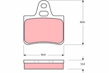 TRW Plaquettes de frein