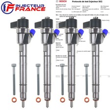 4x 0445110190 Bosch Injecteur Carburant Mercedes Benz Sprinter CDI A6110701687