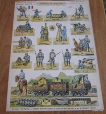 PLANCHE SOLDATS A DECOUPER