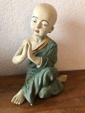 ?‍⬛Superbe sculpture statue moine Namasté prière yoga tbe