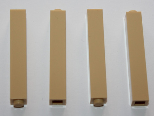 Murs lego tan - brick, ref