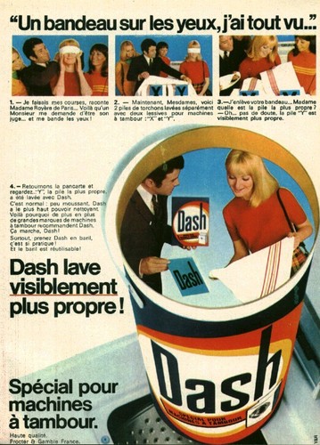 Publicité ancienne lessive
