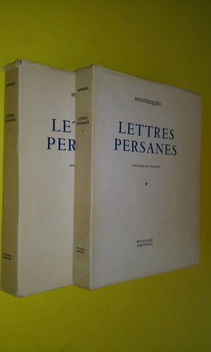 Lettres persanes tomes - persanes,