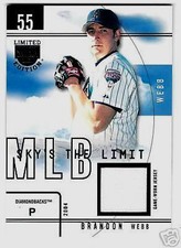 Brandon webb 2004 skybox - webb,