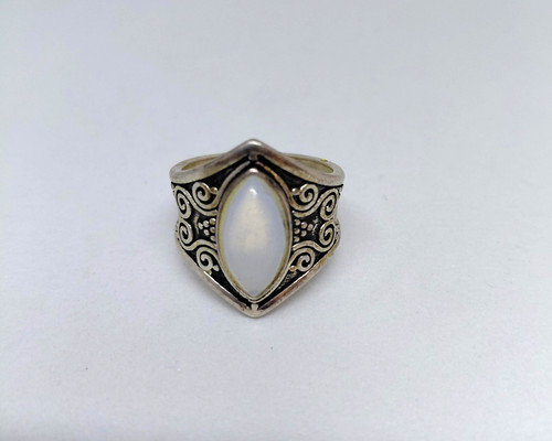 Bague pierre lune t64 - lune,