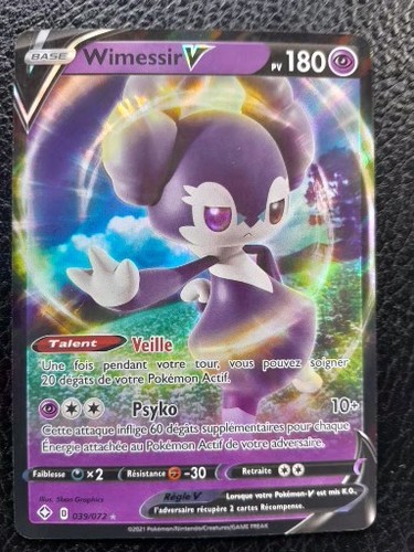 Carte pokémon wimessir - pokémon,