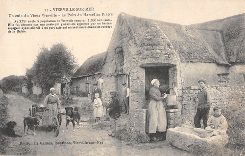 Cpa vierville sur mer - cpa,