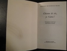 Chienne de Vie Je T'Aime - Monique Brossard-Le Grand - 1982