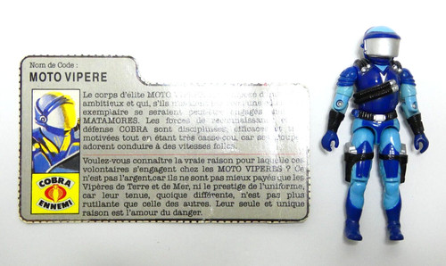 Joe moto vipere figurine - joe,