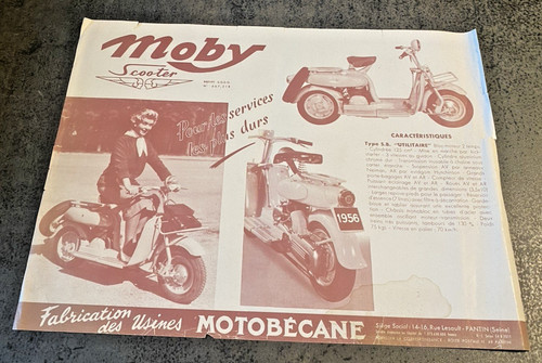 Brochure commerciale scooter - ,