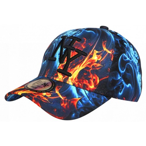 Casquette flammes orange - orange, et
