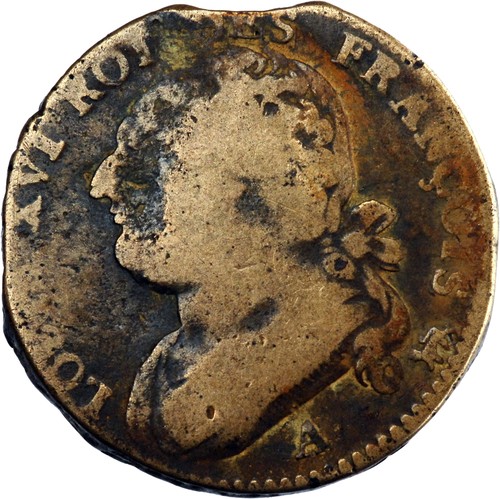 France louis xvi deniers - xvi, 12