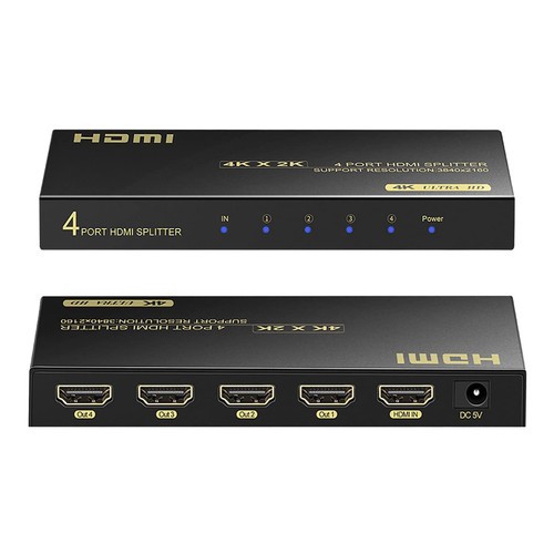 Hdmi splitter 4 out - splitter, in