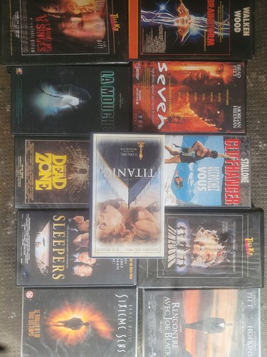 Tele lot vhs - k7,