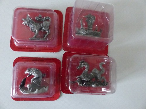 Figurines plomb dragons - figurines,