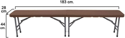 Banc valise pliant - de,
