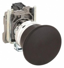 Pack of 3 - TELEMECANIQUE - XB2BC21 - Black push button - Like new