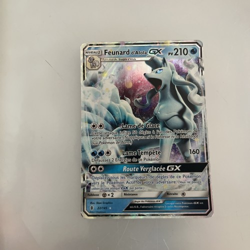 Carte pokemon feunard - pokemon, d'alola